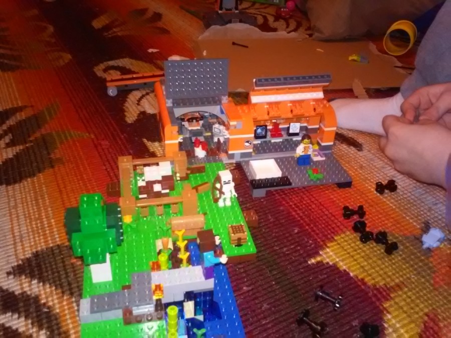 Minecraft city
