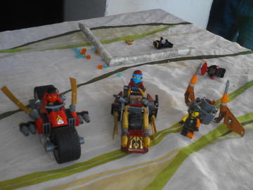 Lego Ninjago Nindzsa motoros hajsza 