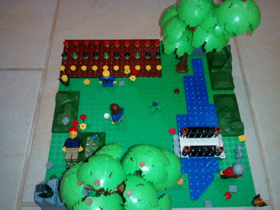 Pihenés a parkban