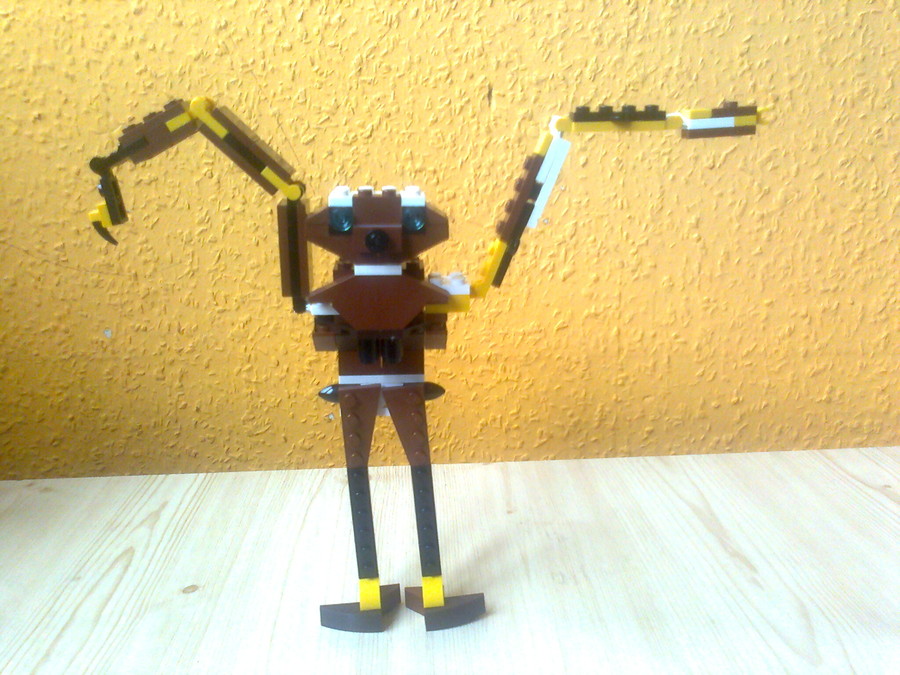 Robot majom