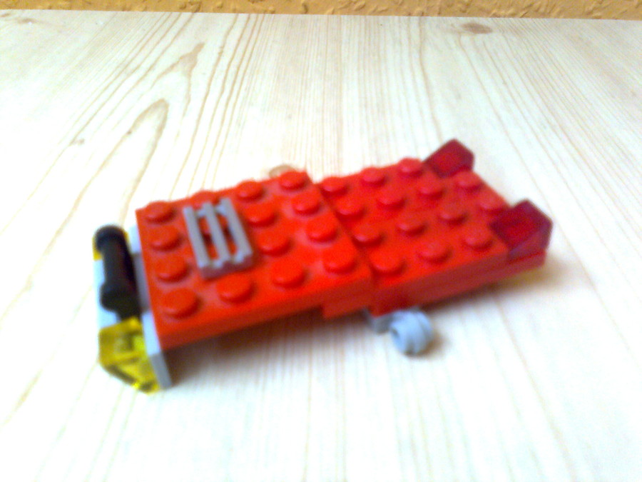 Red Drag Car