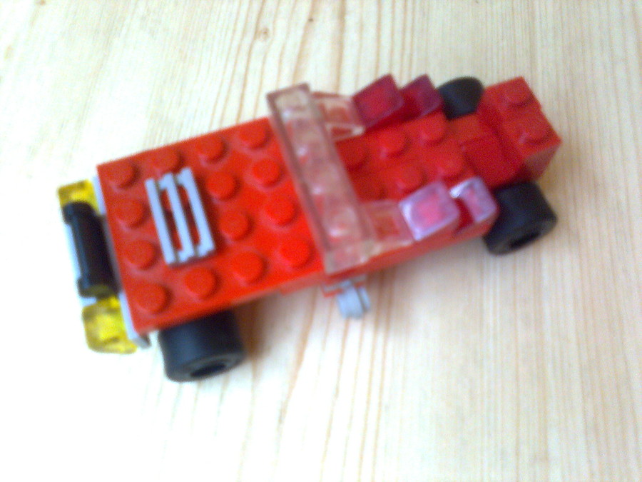 Red Drag Car