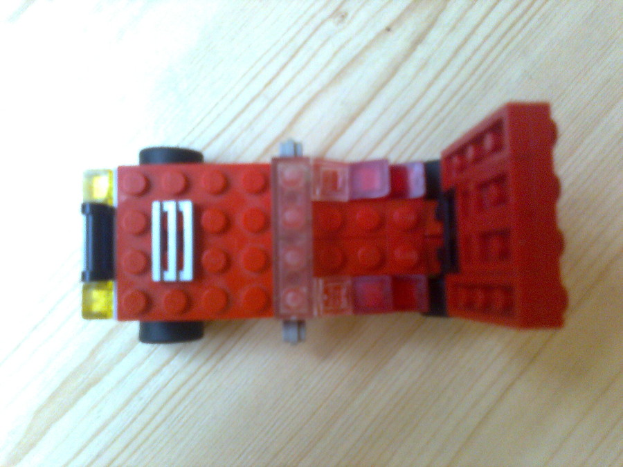 Red Drag Car