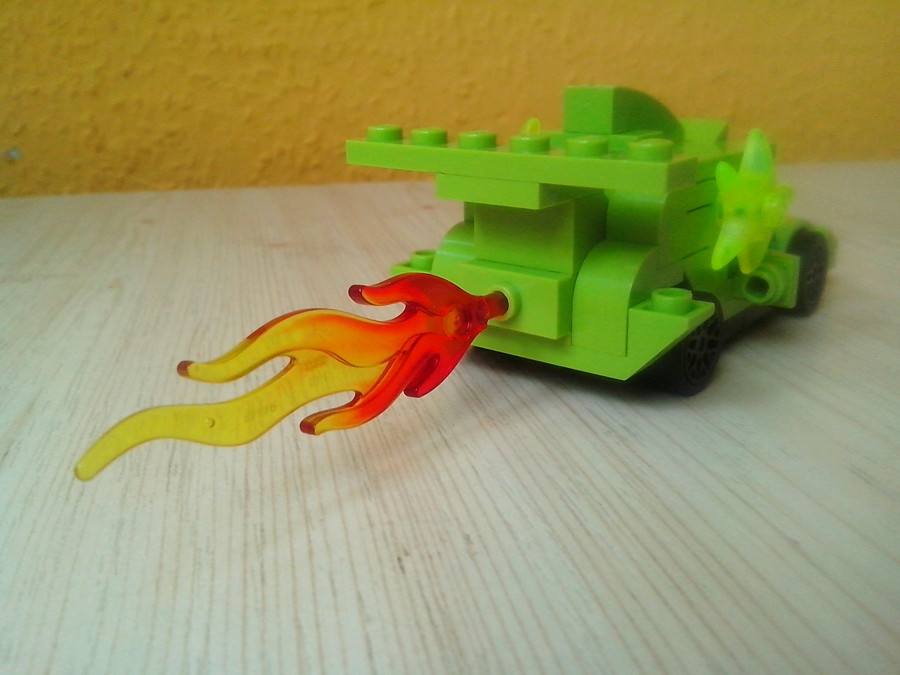 Lime lángautó