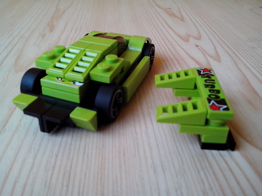 Lime Le Mans Car