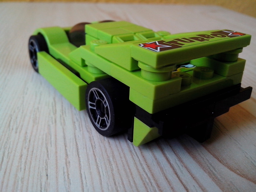 Lime Le Mans Car