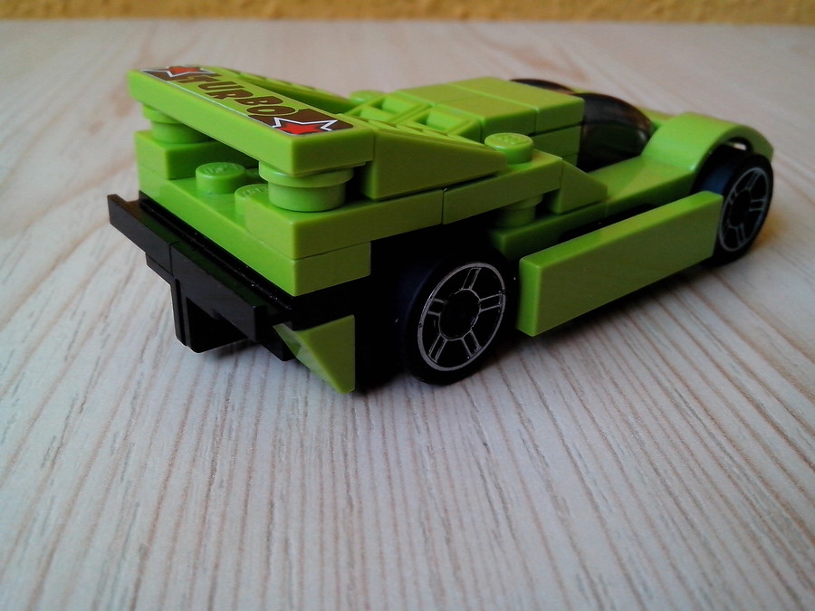 Lime Le Mans Car