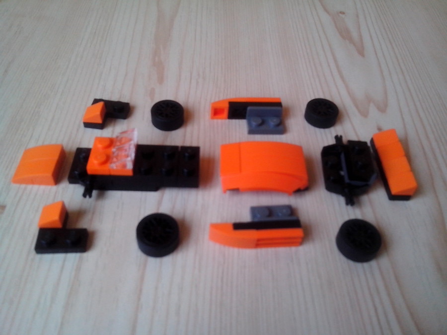 Orange GT car