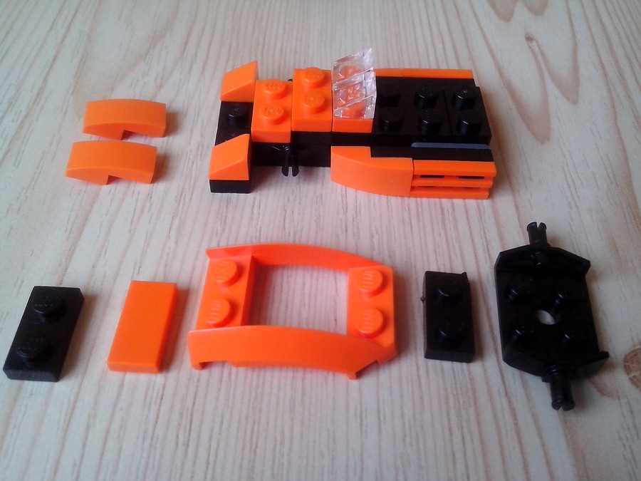 Orange GT car
