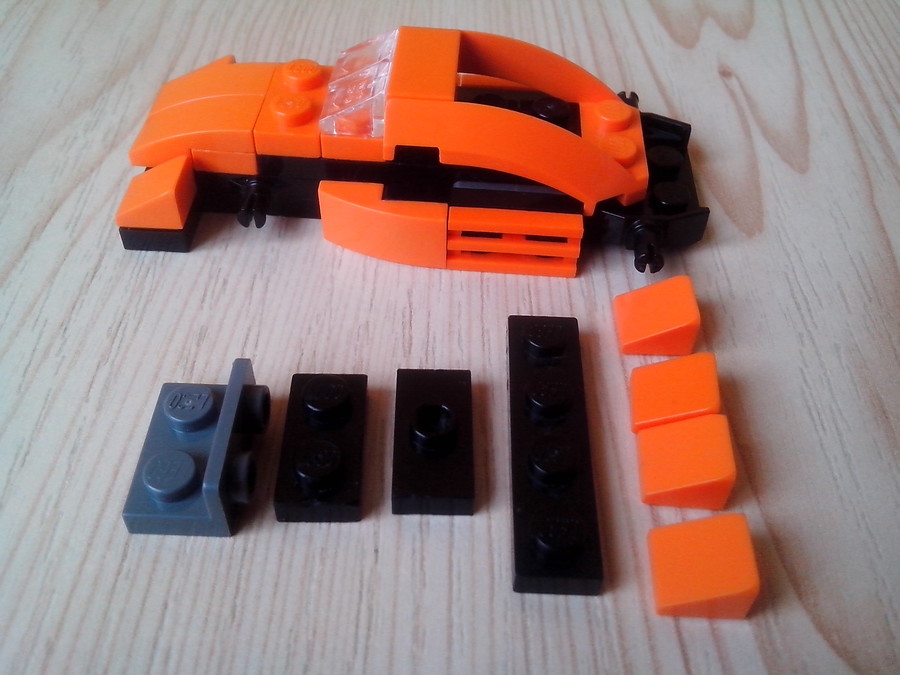 Orange GT car