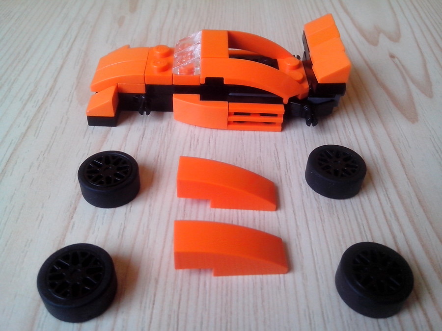 Orange GT car