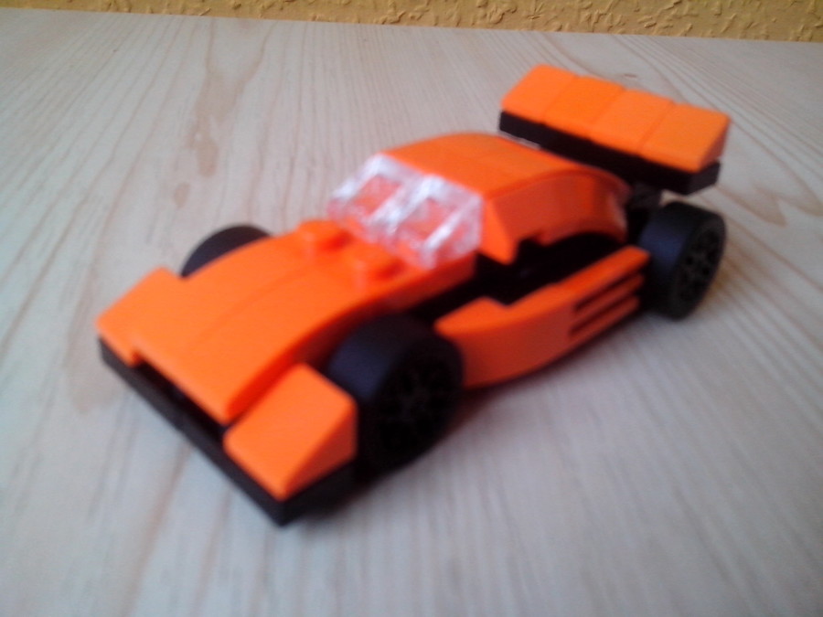 Orange GT car