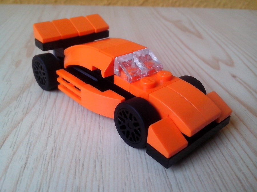 Orange GT car