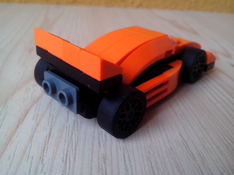 Orange GT car