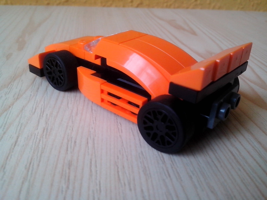 Orange GT car