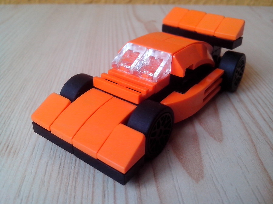 Orange GT car
