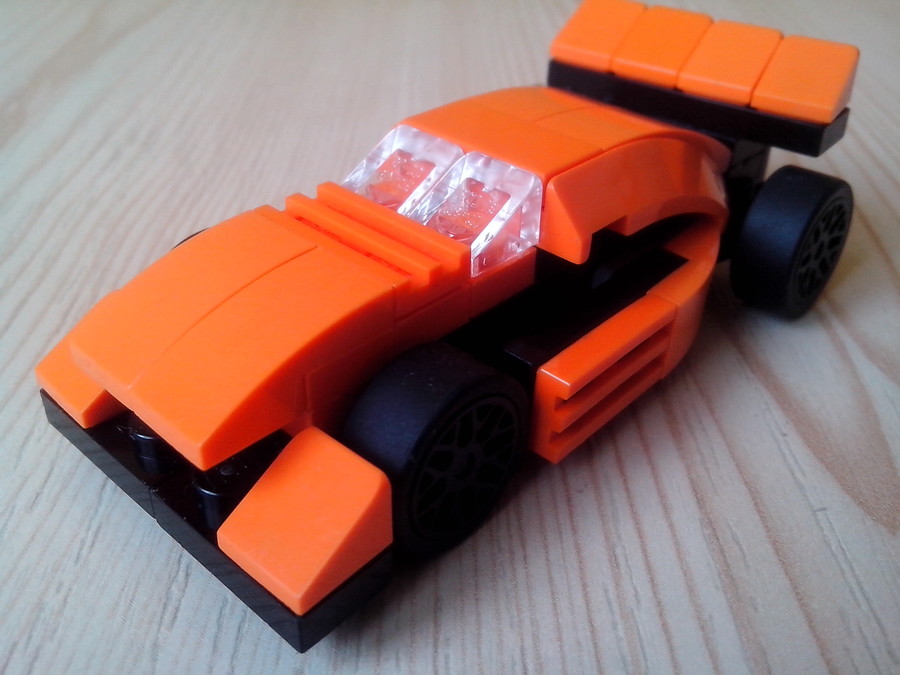 Orange GT car