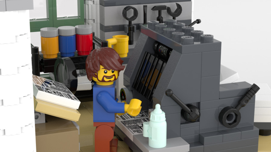 LEGO Nyomda