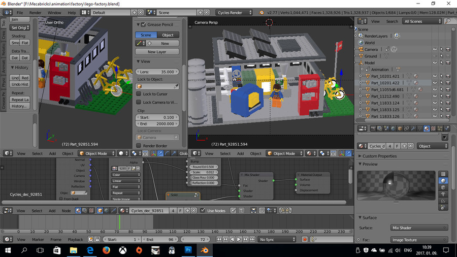 LEGO 3D Animáció