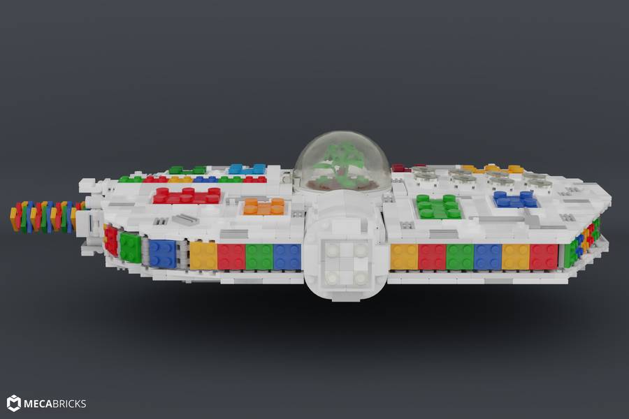 Űrtaxi a LEGO House-hoz