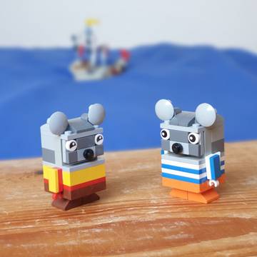 Rumini és Balikó brickheadz 