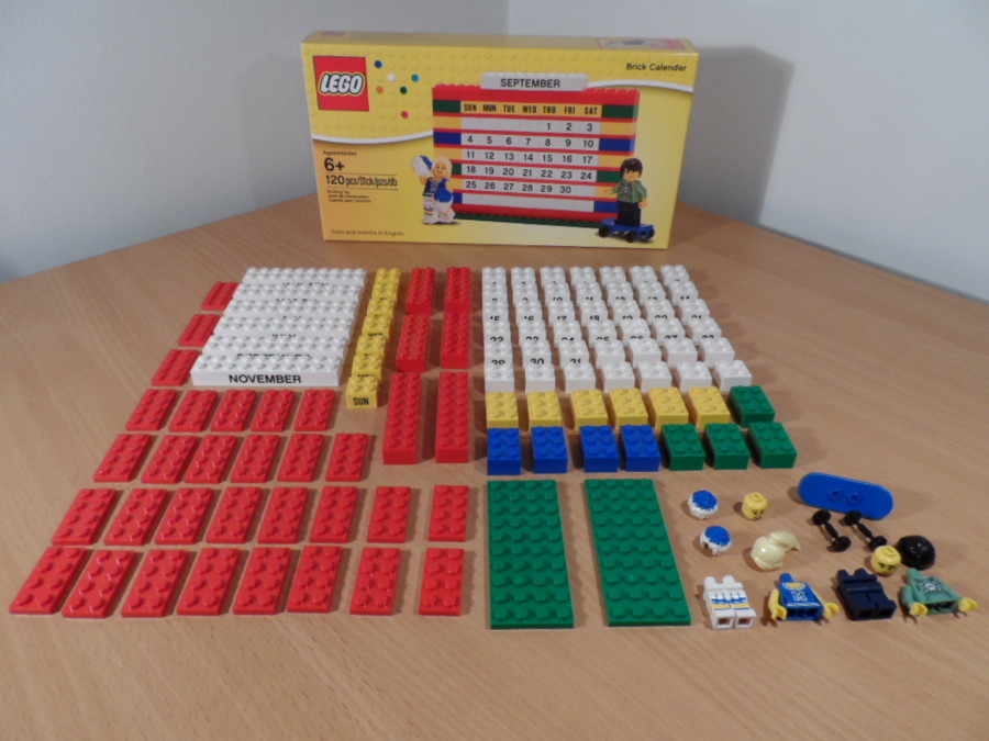 Lego naptár