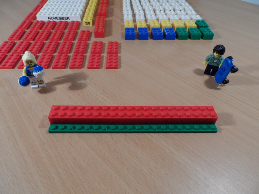Lego naptár