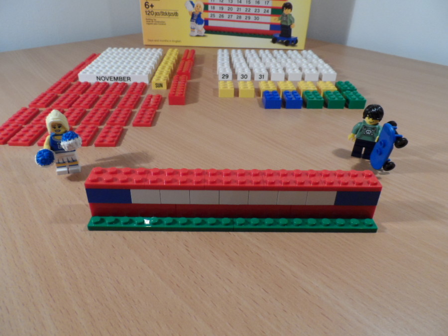 Lego naptár