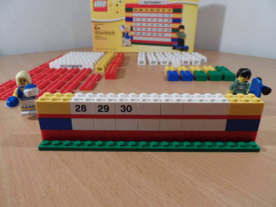 Lego naptár