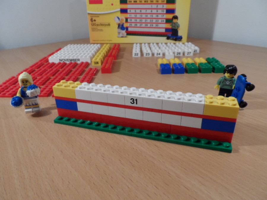 Lego naptár