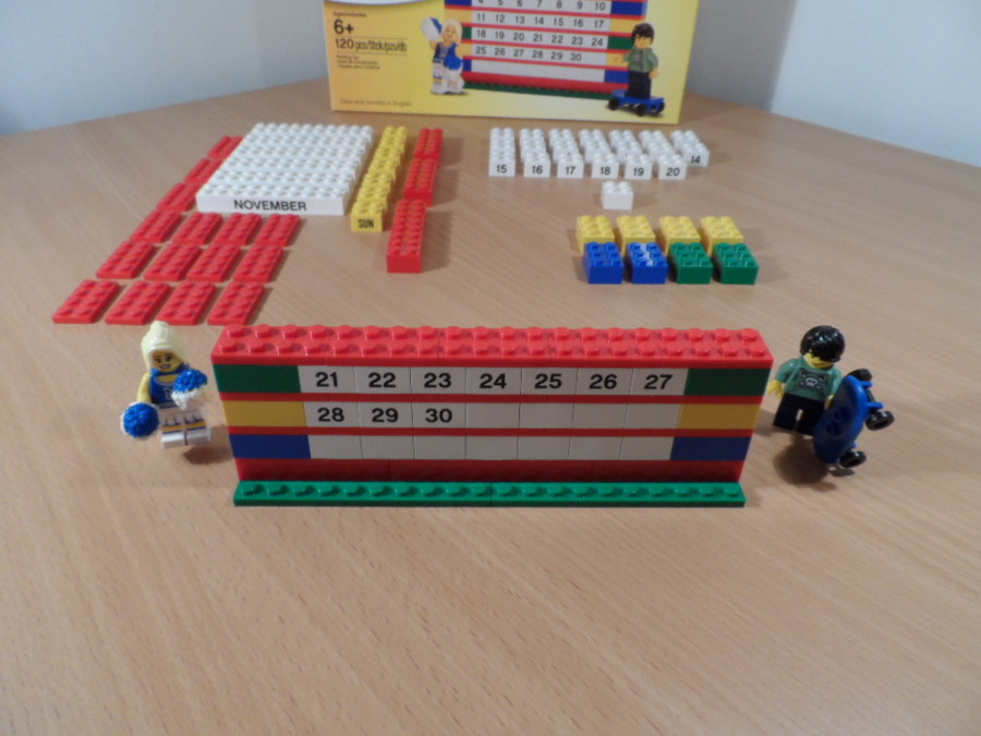 Lego naptár