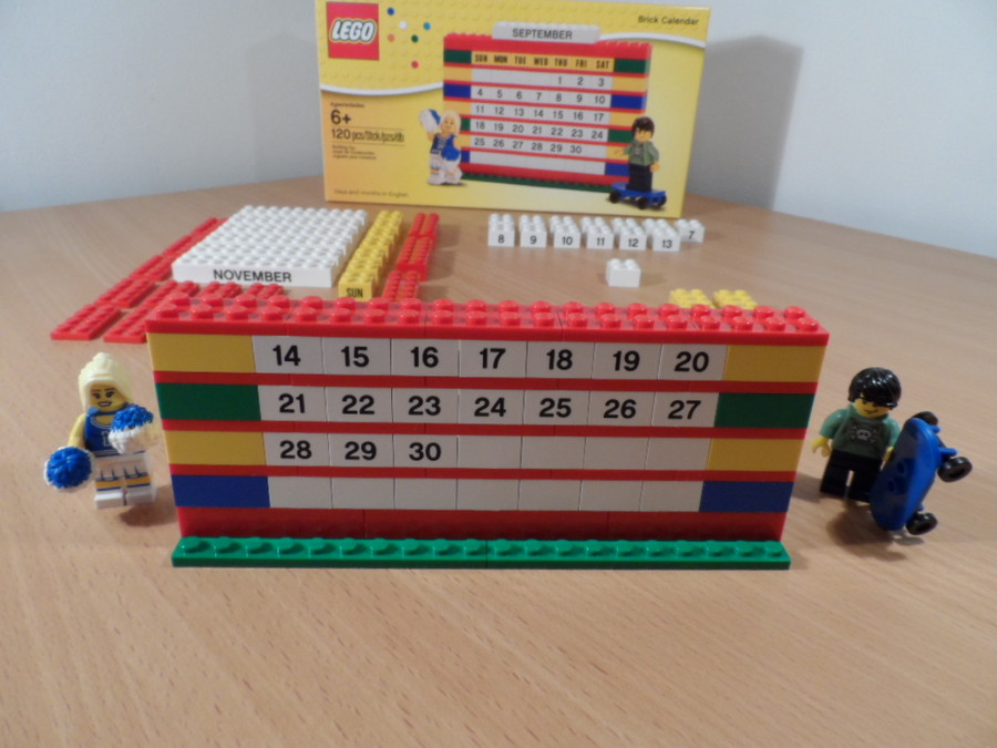 Lego naptár