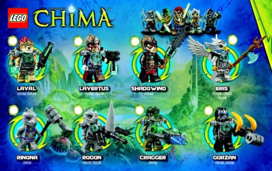 CHIMA™ fegyverek
