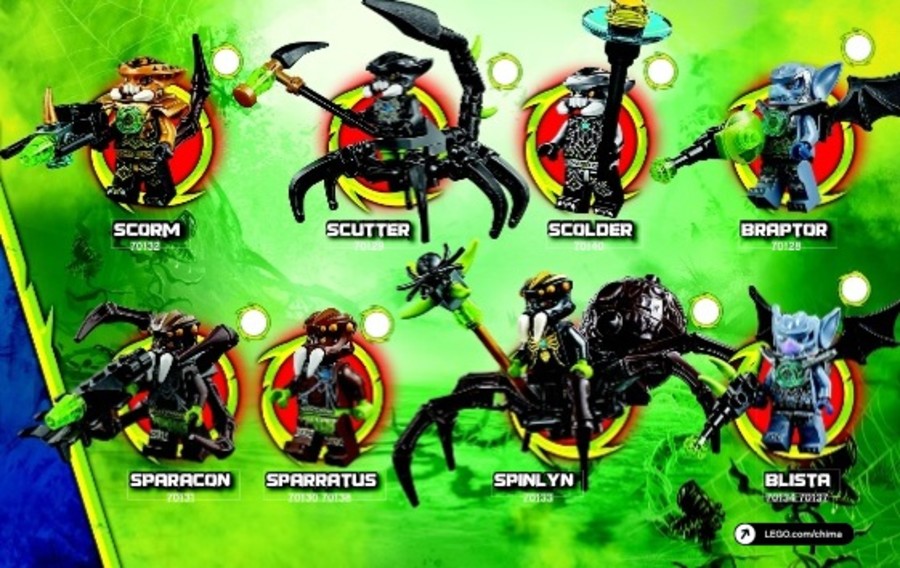 CHIMA™ fegyverek