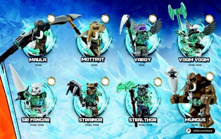 CHIMA™ fegyverek
