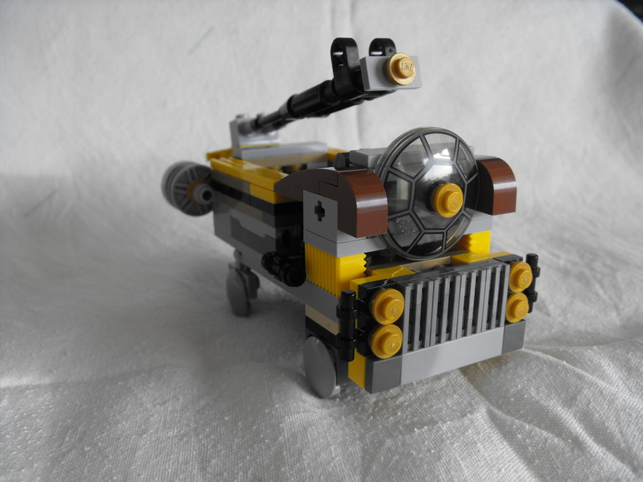 Robotszállító jediteherautó