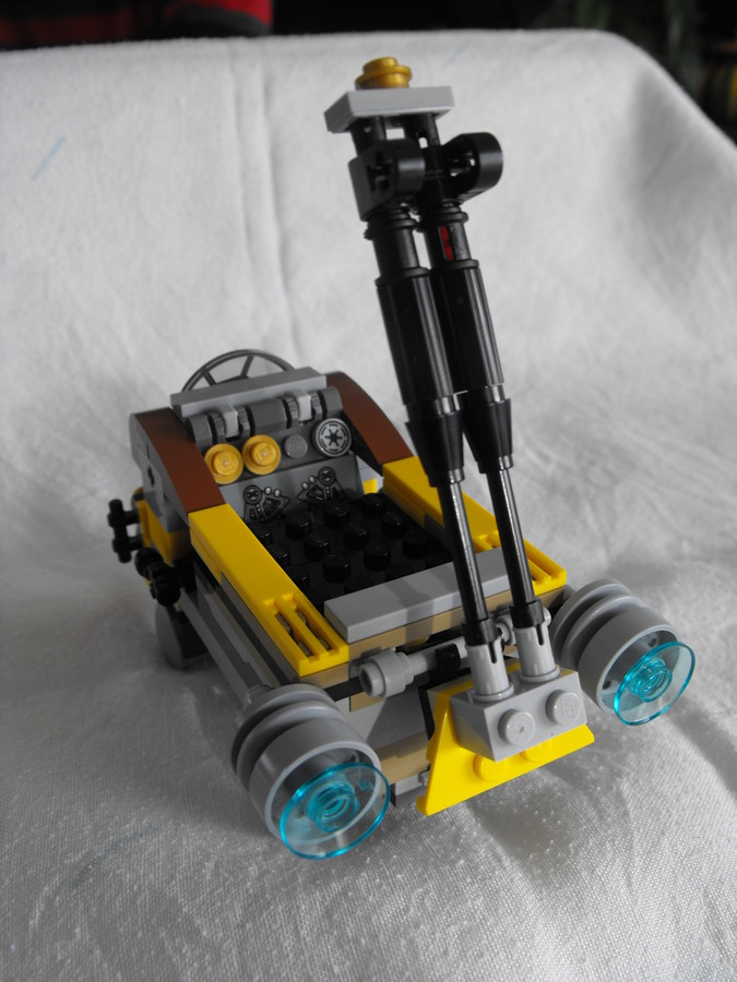 Robotszállító jediteherautó