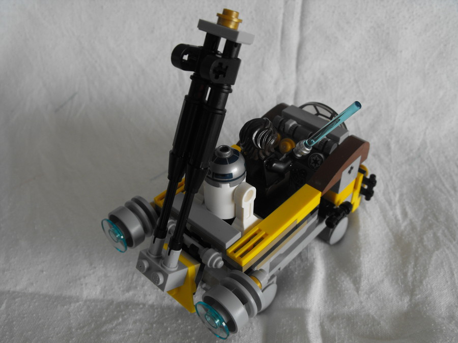 Robotszállító jediteherautó