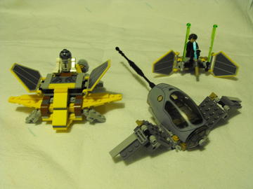 Jedi Interceptor variációk