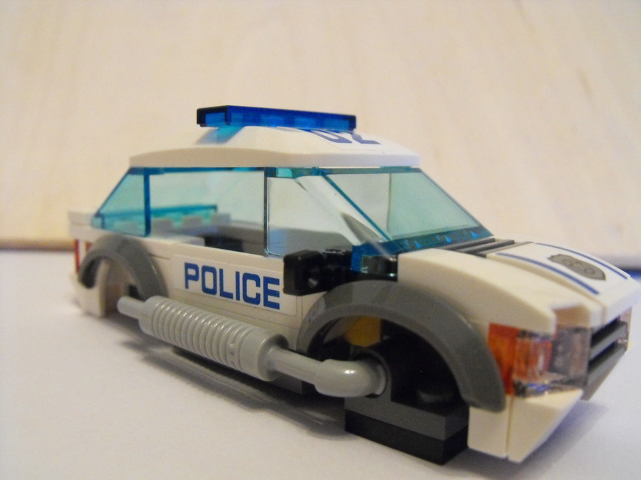 Monster truck rendőrautó