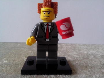 Biznisz Elnök minifigura