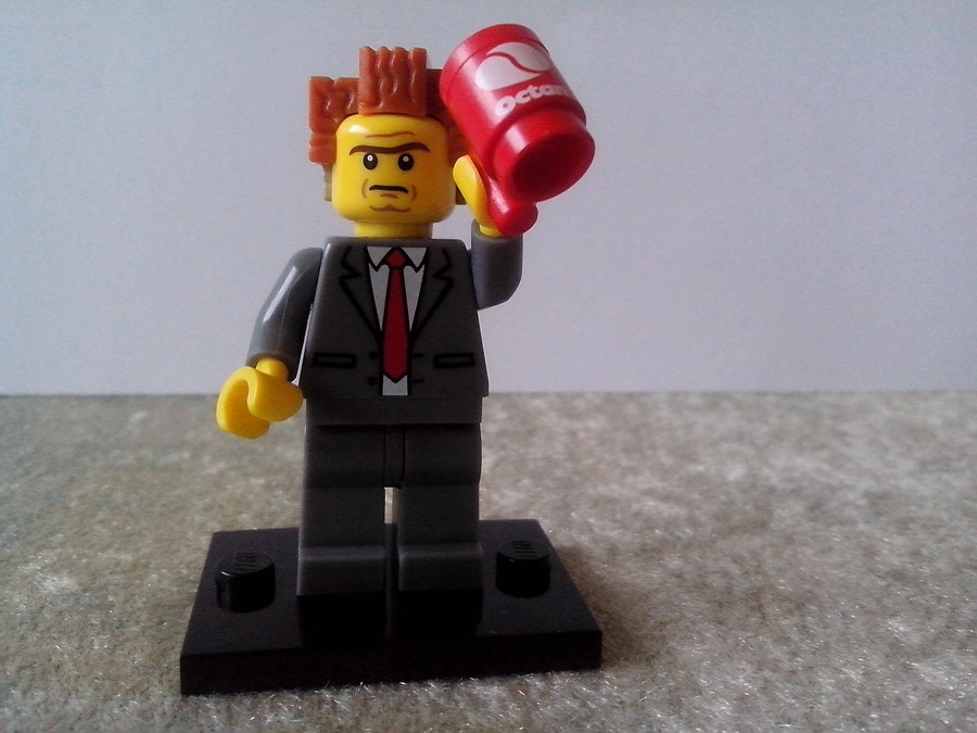 Biznisz Elnök minifigura