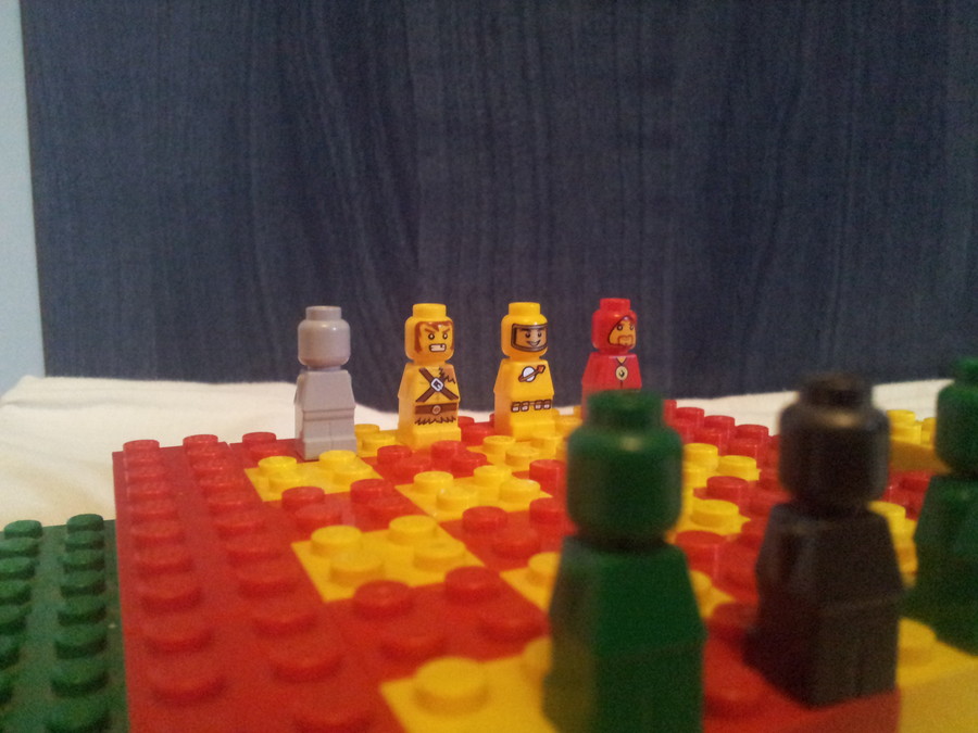 Lego mini saktábla