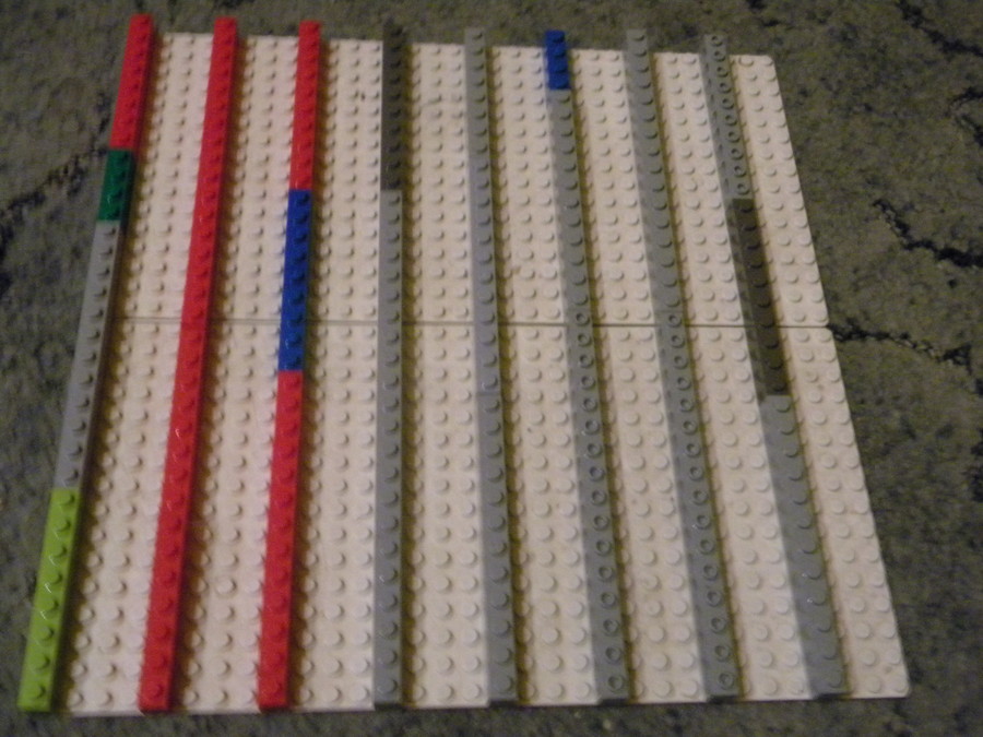 Saját készitésű LEGO  sakk