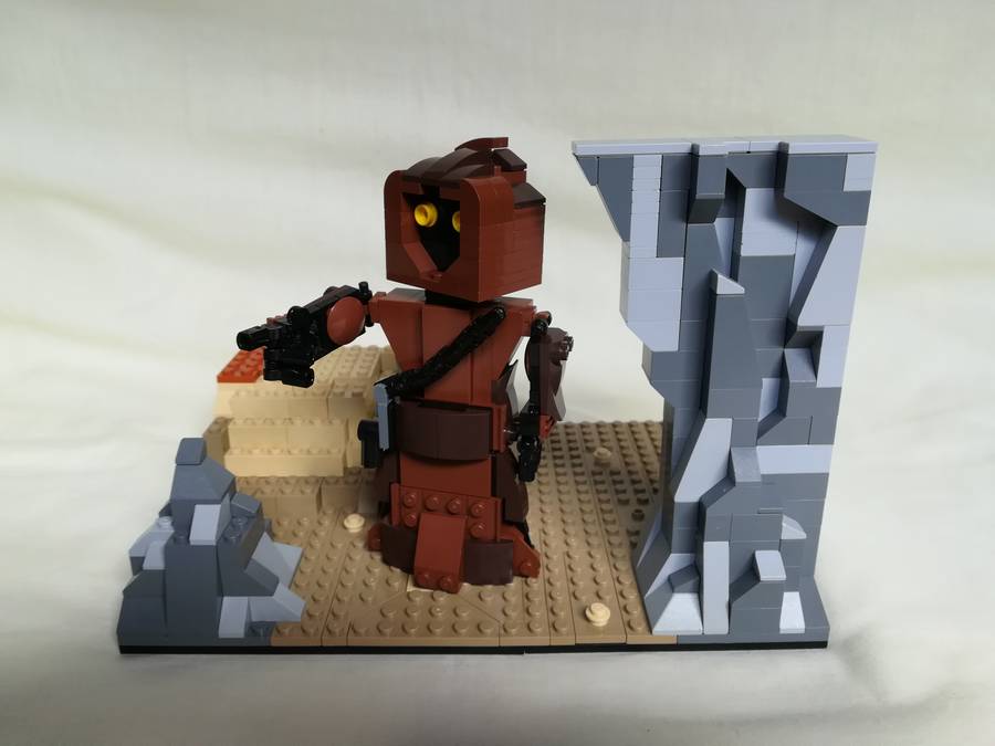Jawa a Tatooine sivatagban