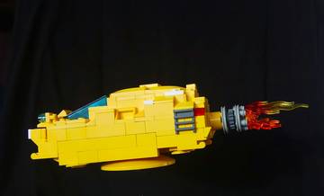 Rajzból Lego építmény