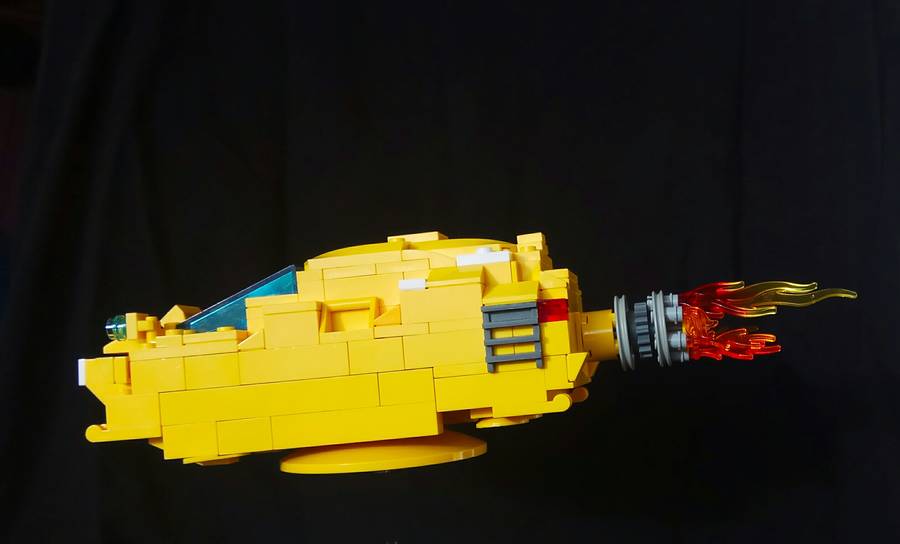 Rajzból Lego építmény