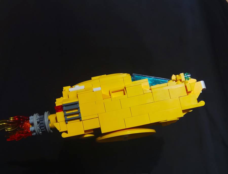 Rajzból Lego építmény