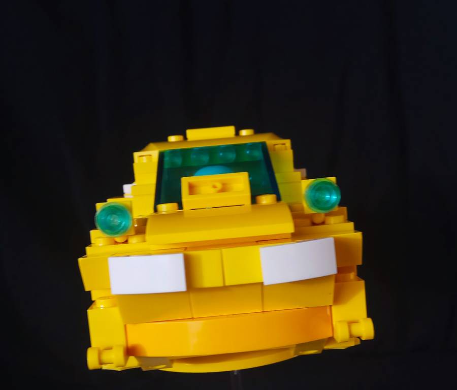 Rajzból Lego építmény