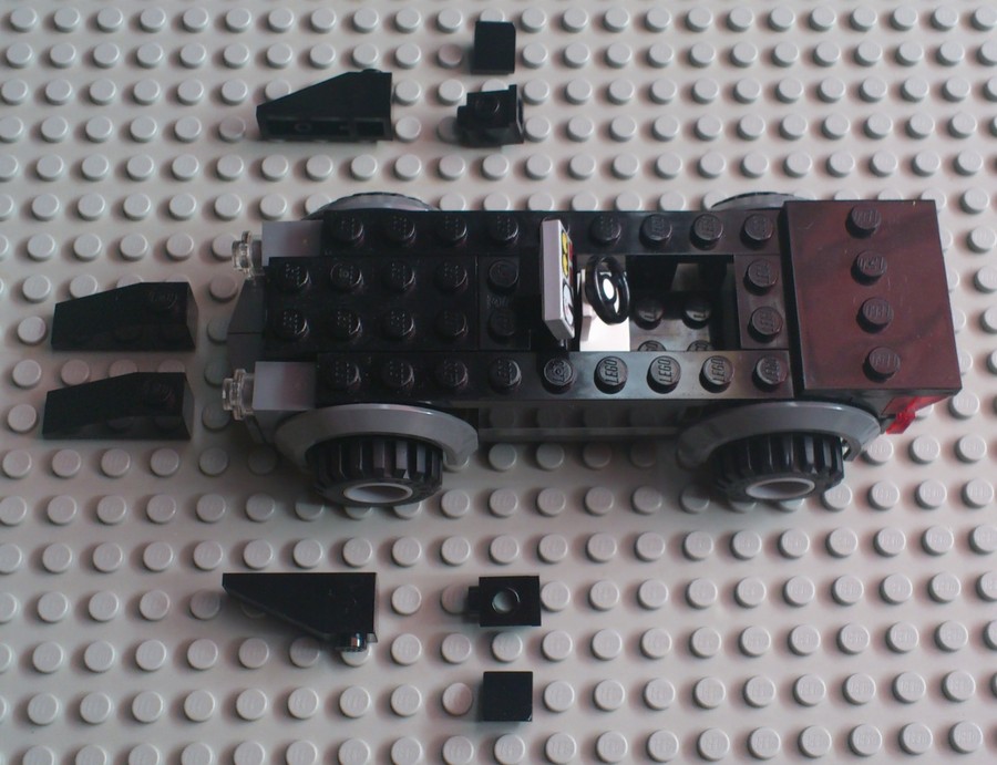 4x4 Fekete Jeep